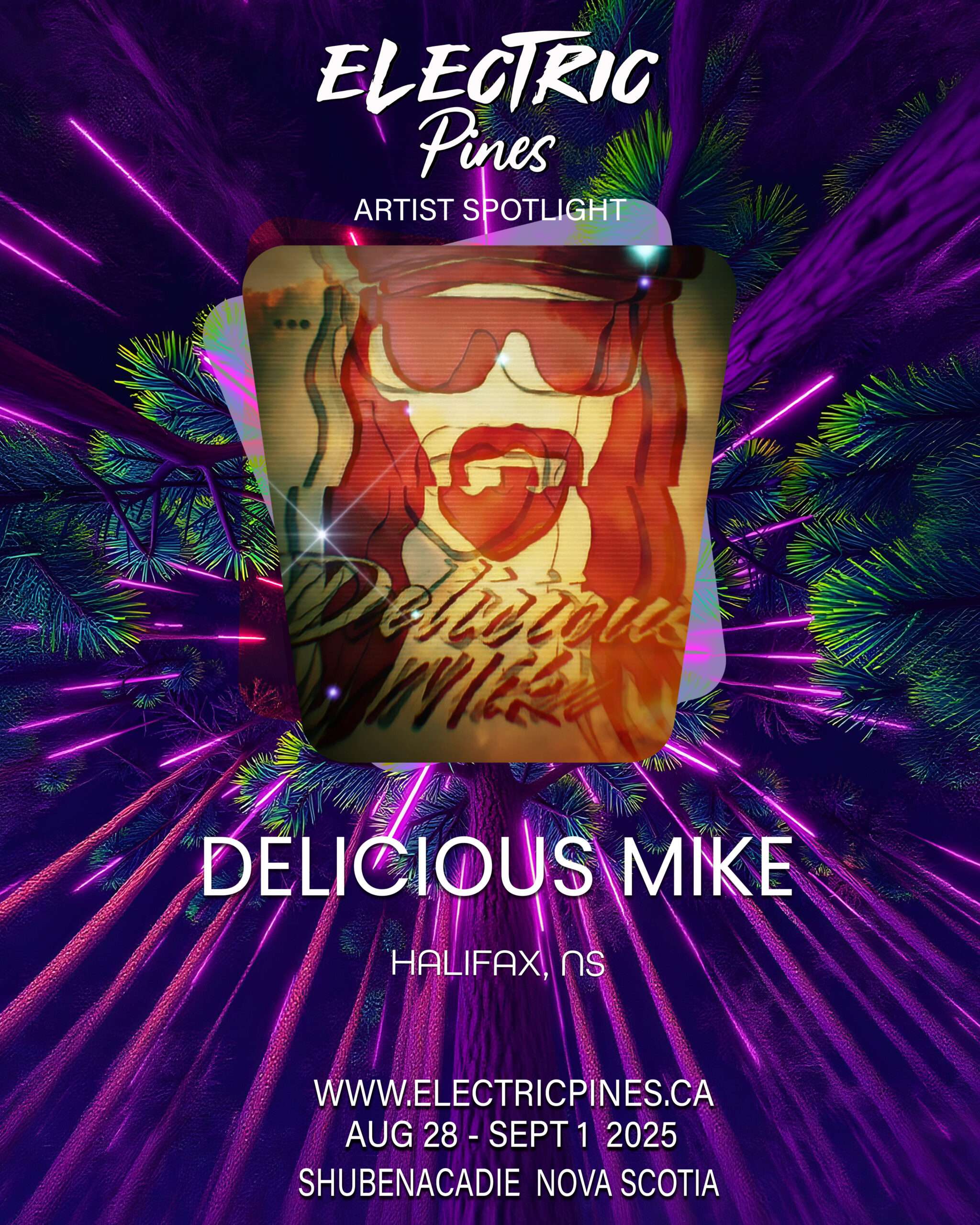 electric pines music festival, electric pines, nova scotia, canada, lineup, artists, electronic, dub, music festival