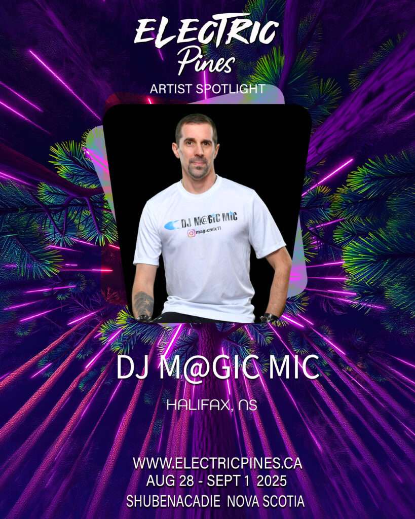electric pines music festival, electric pines, nova scotia, canada, lineup, artists, electronic, dub, music festival