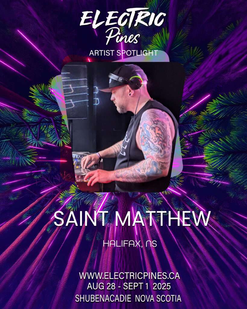 electric pines music festival, electric pines, nova scotia, canada, lineup, artists, electronic, dub, music festival