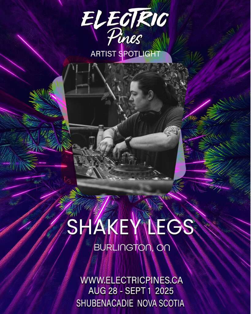 electric pines music festival, electric pines, nova scotia, canada, lineup, artists, electronic, dub, music festival