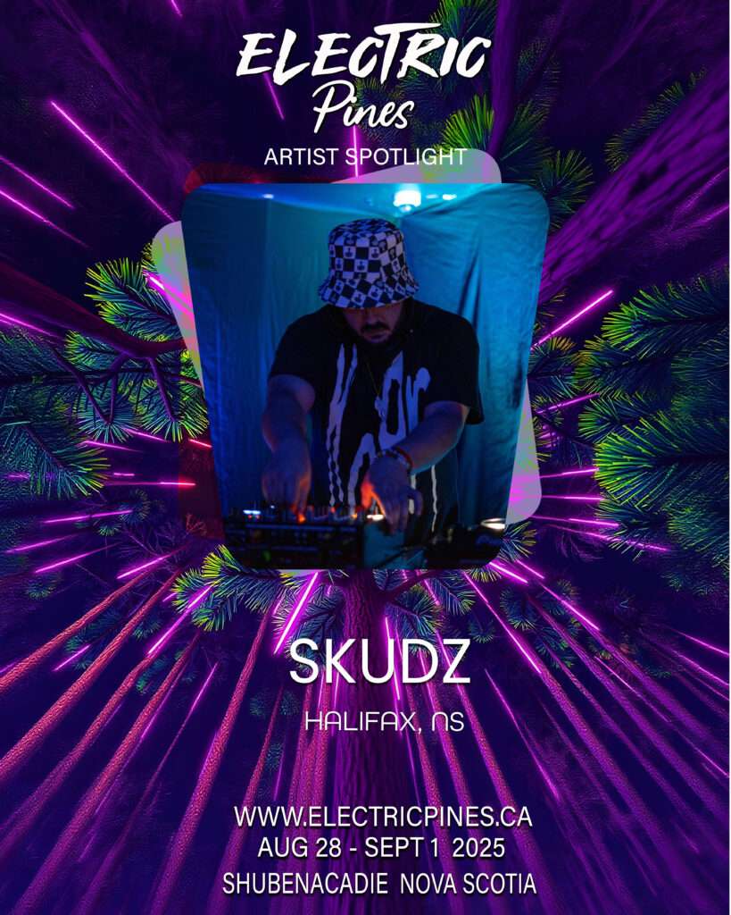 electric pines music festival, electric pines, nova scotia, canada, lineup, artists, electronic, dub, music festival