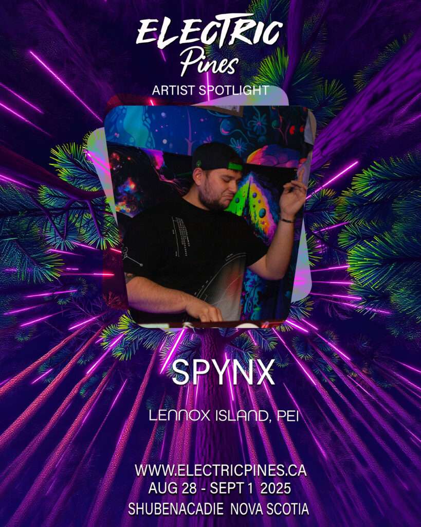 electric pines music festival, electric pines, nova scotia, canada, lineup, artists, electronic, dub, music festival