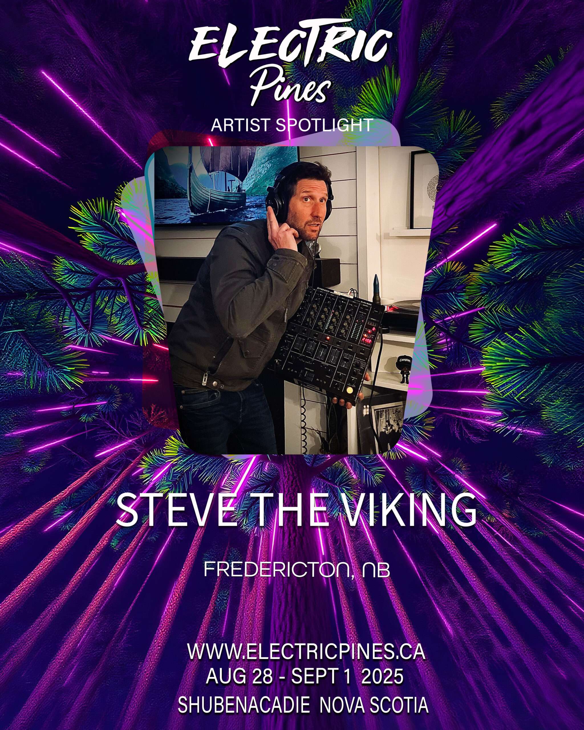 electric pines music festival, electric pines, nova scotia, canada, lineup, artists, electronic, dub, music festival
